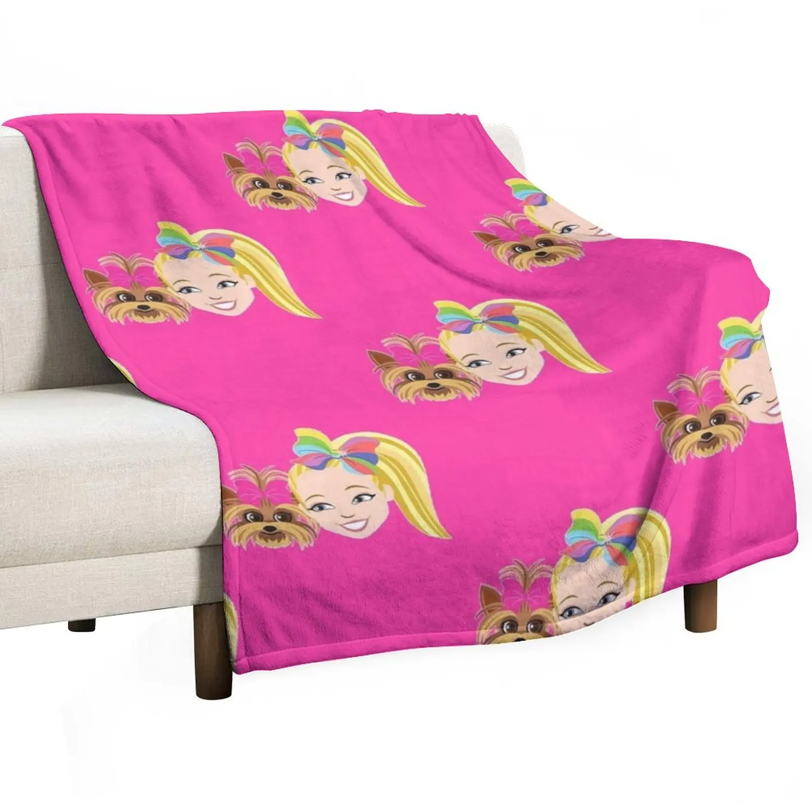 

JoJo Siwa Throw Blanket Beach Winter beds Soft Big Sofa Throw Blankets