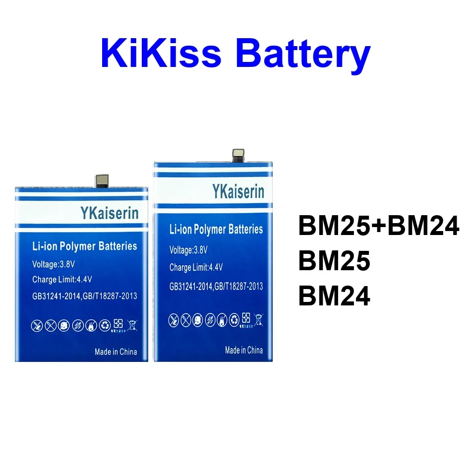 

Mobile Phone Battery Safe BM24 BM25+BM24 BM25 3000-3100Mah For Xiaomi MI Mix Fold 1 M2011j18c 1ST