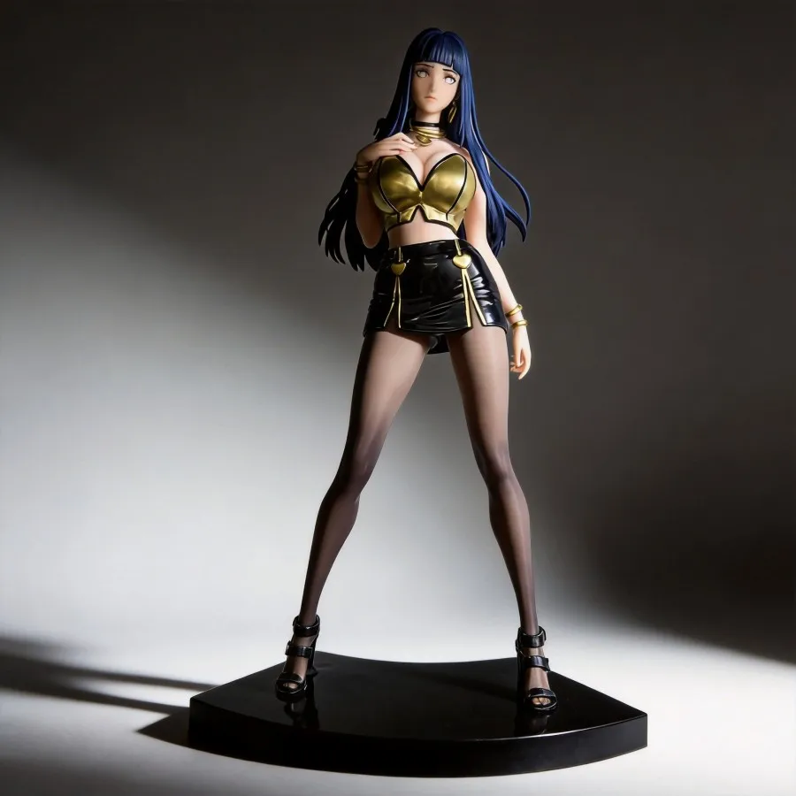 

Hinata Hyuga Anime Model Figure from Naruto Shippuden - 35cm Collectible Model Decorative for Anime Fans