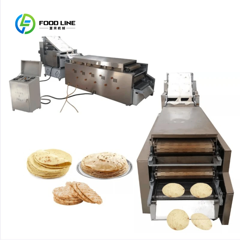 0.5-5mm Adjustable Commercial Dough Machine for Pita Pocket Bread Skin