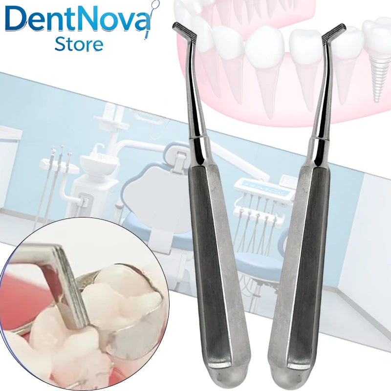 Dental Band Pusher Seater Orthodontic Tool Stainless Steel for Molar Band Fitting and Seating