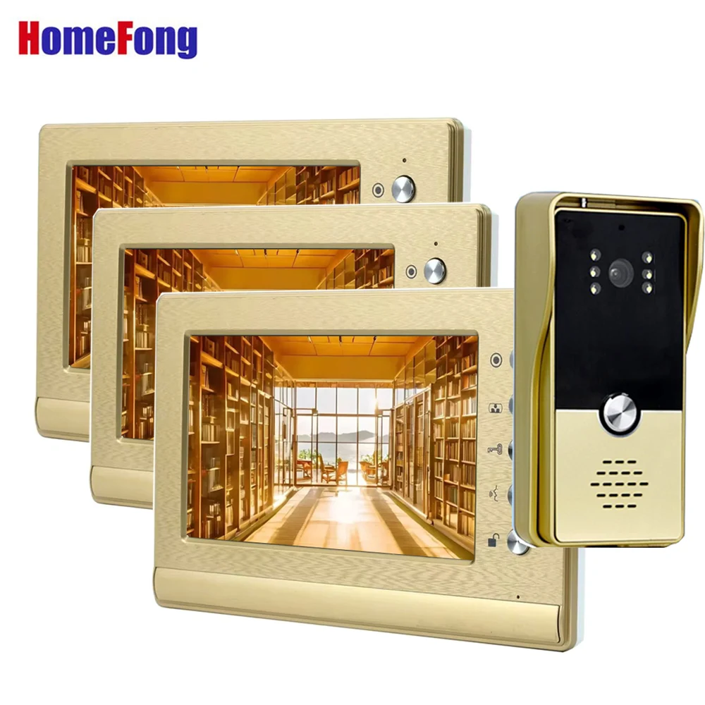 Интерком Homefong проводной, 7 дюймов, для дома