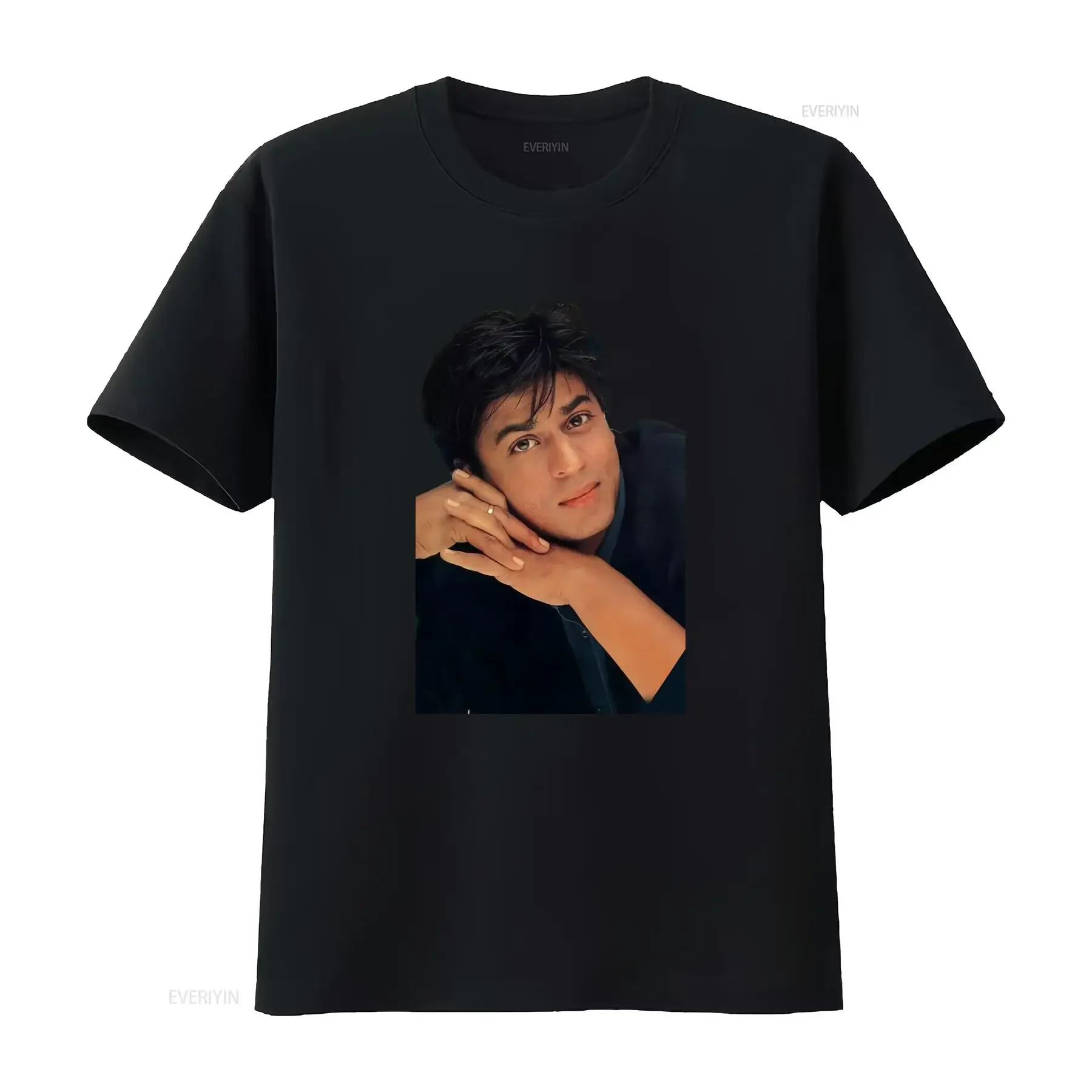 Shah Rukh Khan T shirt Bollywood Fan Indian Actor Merchandise King of Cinema Unique Design long or short sleeves vintage