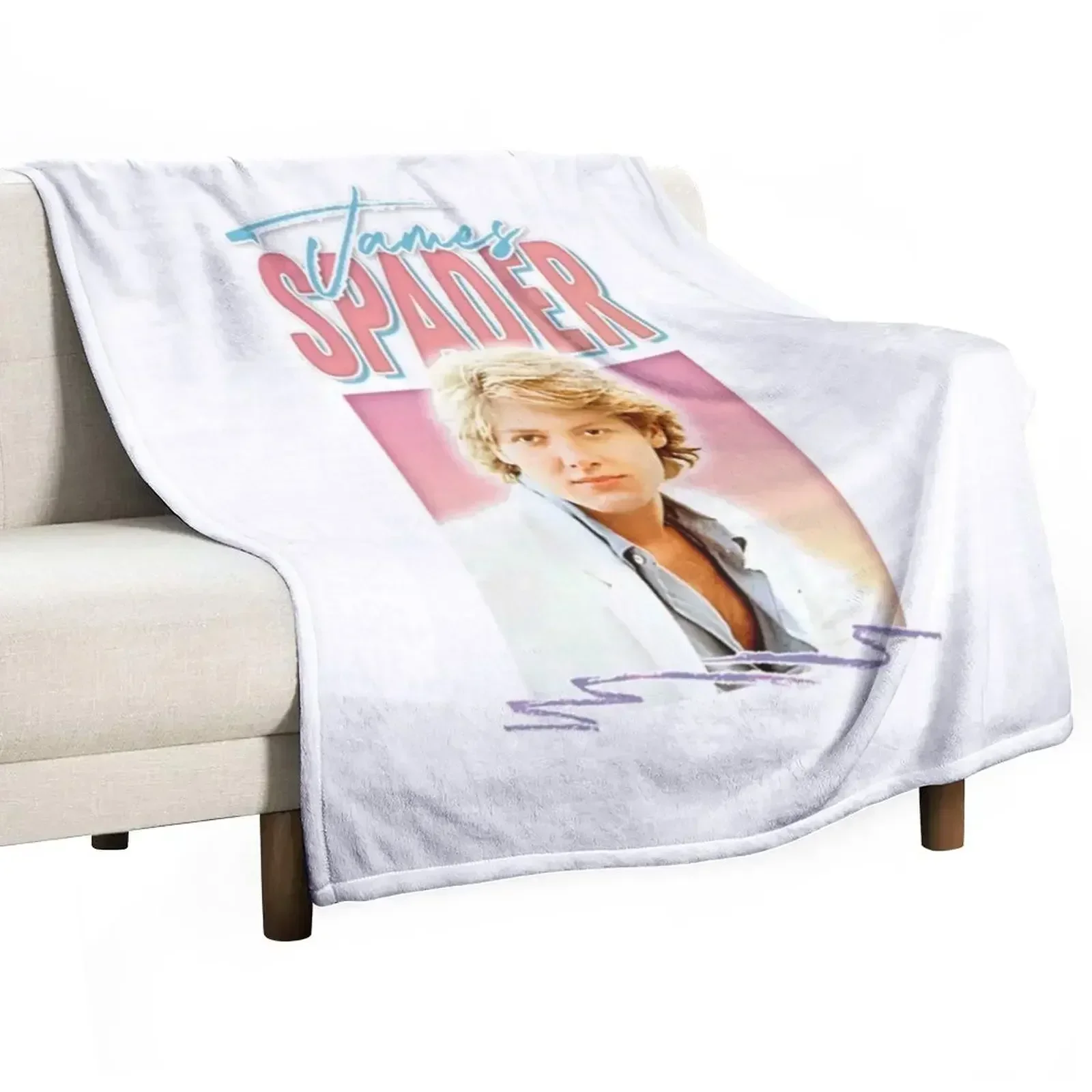 James Spader Throw Blanket Personalized Gift Camping Soft Decorative Sofa Blankets