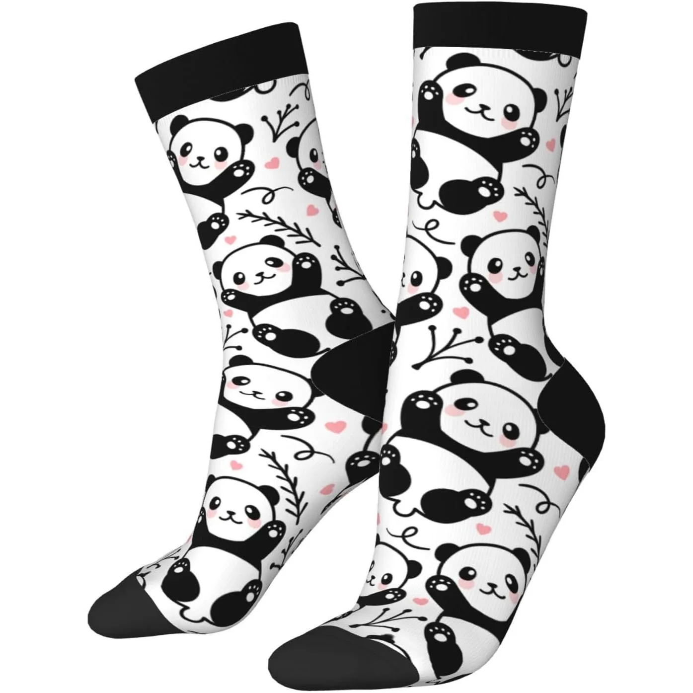 

Забавные носки с пандой для любителей панды, милые повседневные носки с принтом панды, подарки для мужчин и женщин