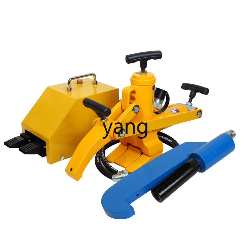 Yjq Tire Press Forklift Engineering Vehicle Hydraulic Tire Stripping Machine Repair Tools Auto Protection Tool