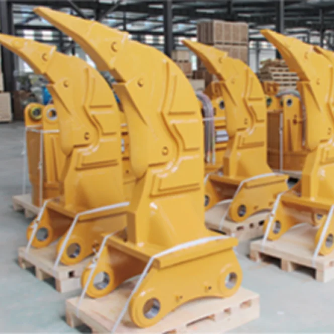 JISAN Hydraulic Ripper 50-65 Ton Excavator Single Shank Ripper Rock Breaker D11 Teeth Mining Attachment with 1 Year Warranty