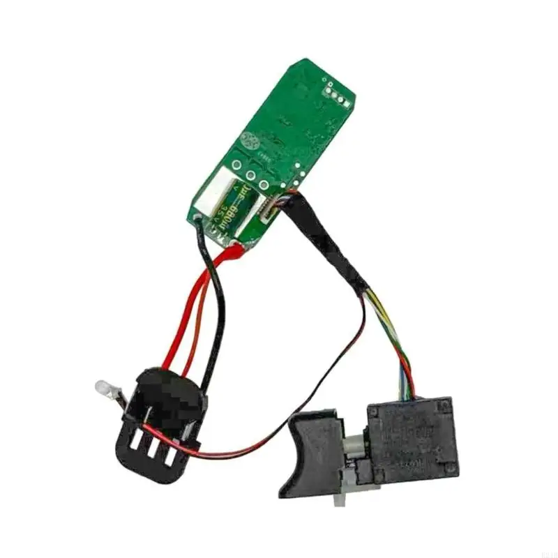 Metal Plastic Construction Brushless Control Board Switches Assembly for 16.8V Lithium Drills Three Pin Design