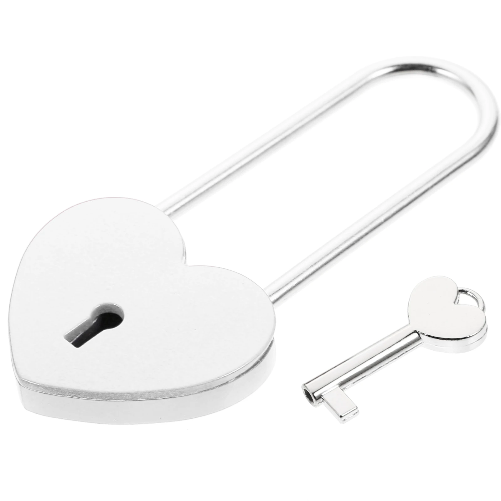 

1pc Heart-Shaped Lock Rosa Pink Padlock Combination Sturdy Rust-Proof Security Decorative Suitcase Drawer Cabinet Lightweight