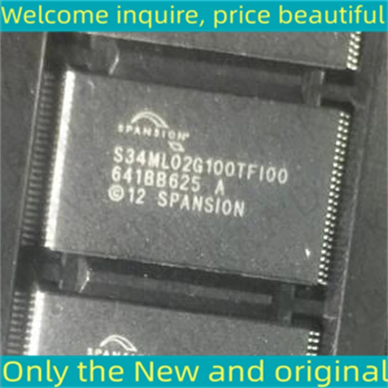 

5PCS New and Original Chip IC S34ML02G100TFI000 S34ML02G100TF1000 TSOP48