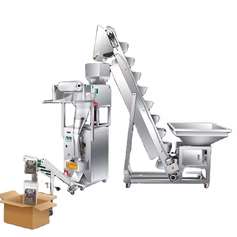 Multi-function Weighing 1-1000g Dry Powder Spice Nuts Ice Candy Sugar Flour Tea Peanut Kernel Packaging Machine
