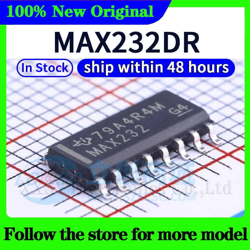 

MAX232DR В наличии 48-часовая доставка