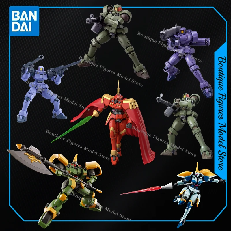 Bandai Original GUNDAM HG OZ-06MS LEO LEO-S LEO-R LEO-N SPACE TYPE Action Anime Figures Assembly Model Collection Gift Kids Toys view 2