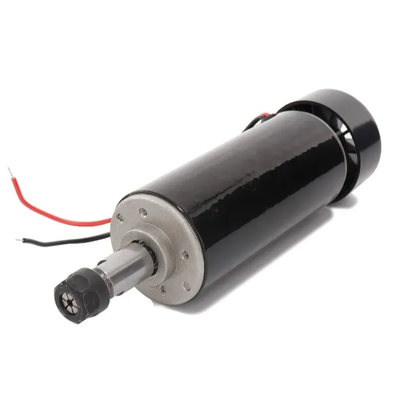 500 watt chuck diameter numerical control motor 12v dc spindle motor   air  spindle  for  circuit board milling machine 52mm