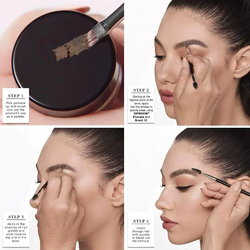 The Original American ABH Brow Dye Brow Waterproof Sweat Proof Three-dimensional Natural Not Easy To Decolorize Eyebrow Cream