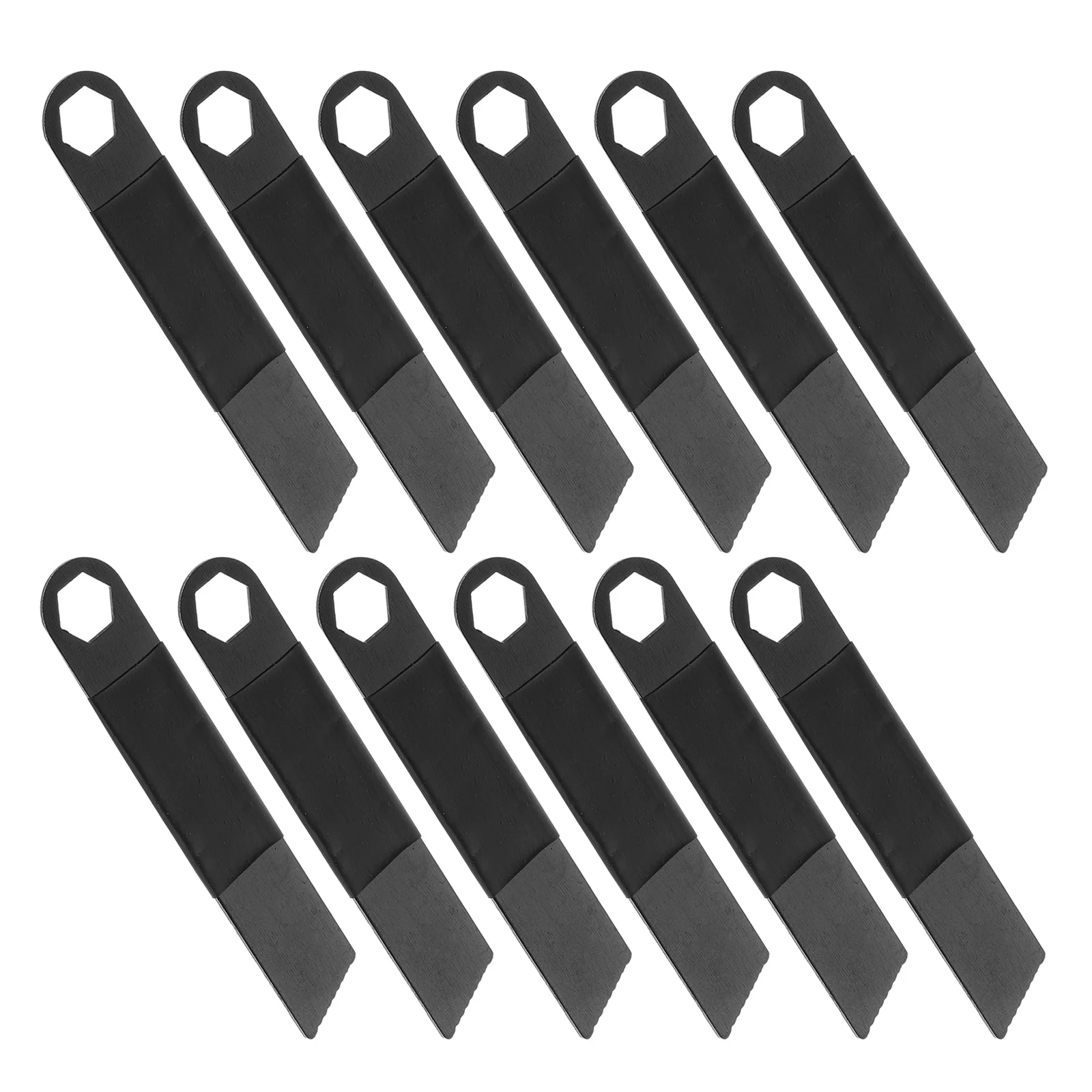 12 Uds. De engranaje de arranque de fuego, raspador de fuego de acero inoxidable, herramienta de atacante de pedernal para exteriores, Camping, senderismo, supervivencia, uso de emergencia