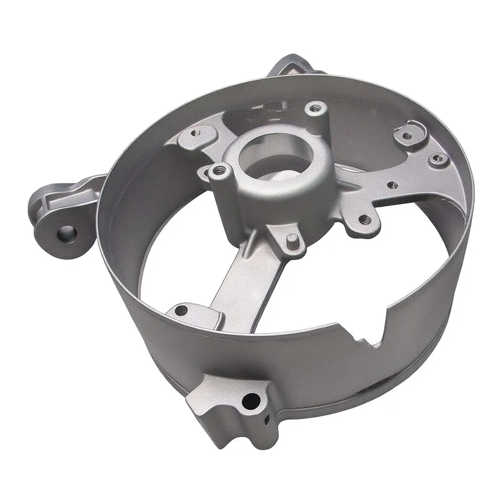 For Generator Tail Cover Mounting Bracket in Aluminum Designed for 168F and 170F Engine Models Round with Mounting Foot