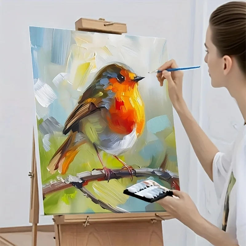 Professional Art Use: 1pc DIY Adult Paint by Numbers Kit, Art Gift, Painting by Numbers, Easy to Learn, Suitable for Beginners -