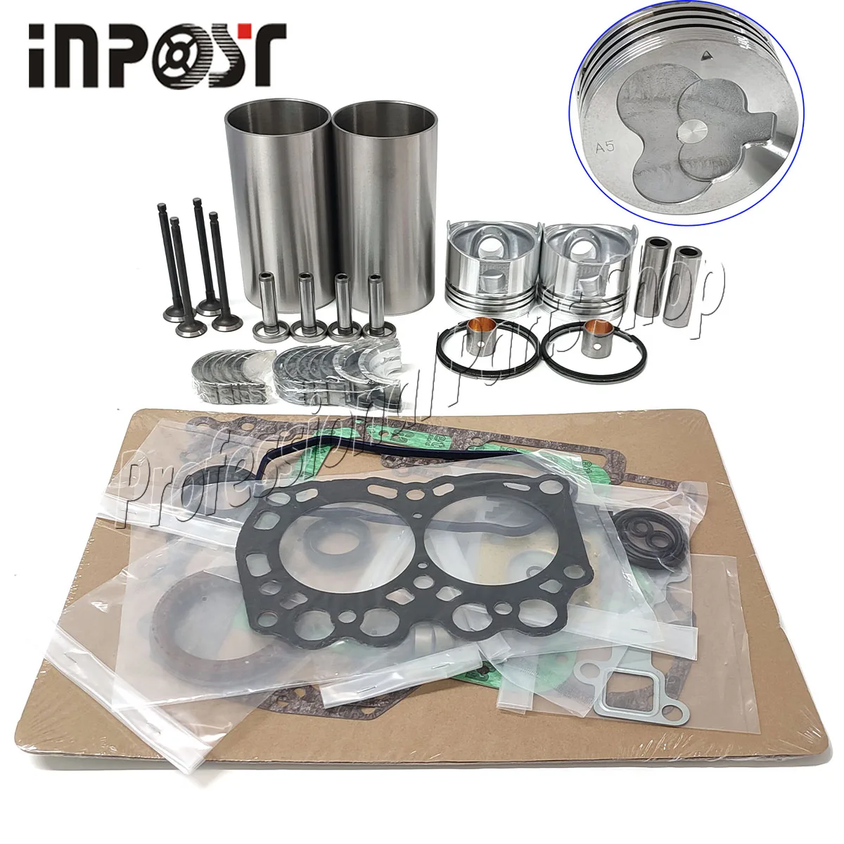 L2E Overhaul Rebuild Kit for Mitsubishi Engine