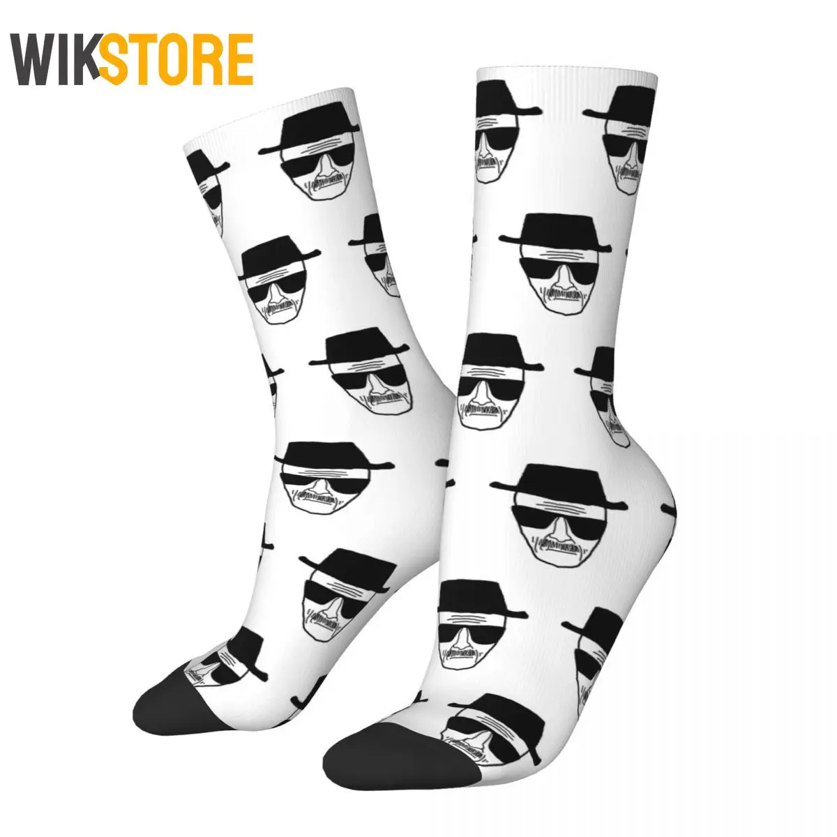 Fashion Male Men Socks Harajuku Breaking Bad Sock Sport Women Sock Spring Summer Autumn Winter Breathable Cute Sock