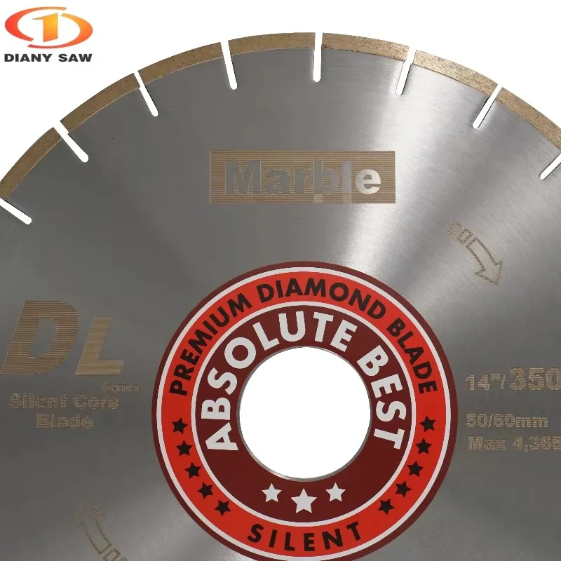 Groothandel 14 "/350mm Marmer Diamant Zaagbladen Nat Slient Marmer Snijden Zaagbladen Diamant Schijven Gereedschap