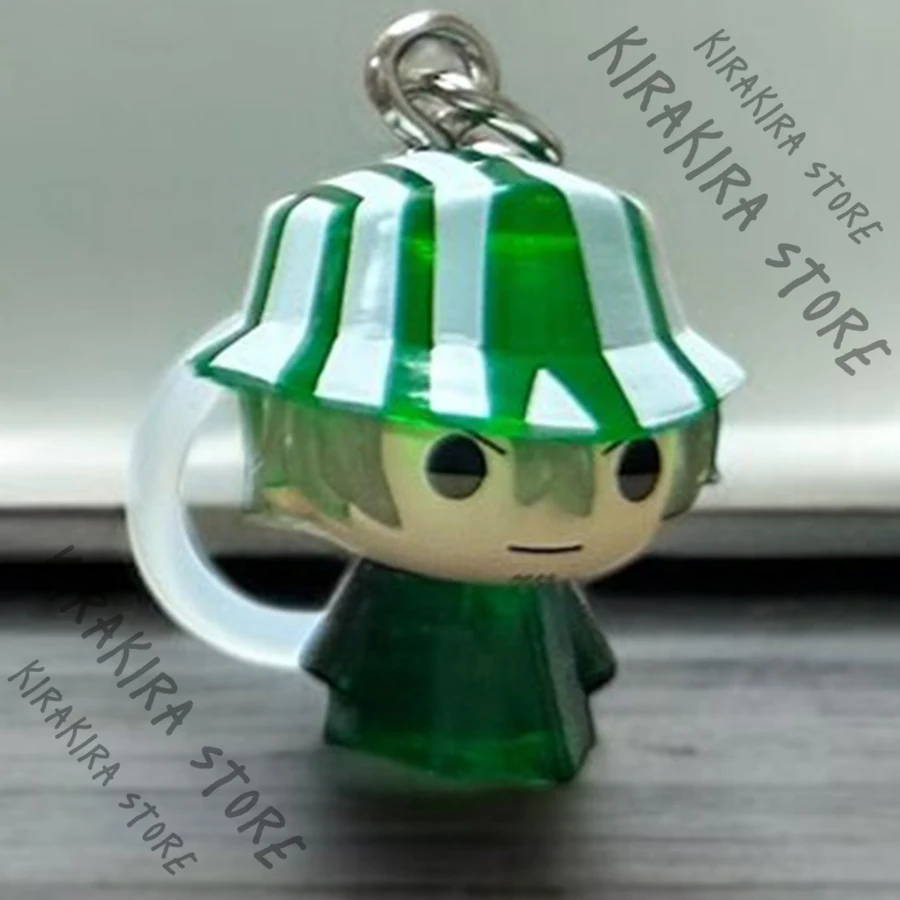 بليتش Urahara Kisuke Kuchiki Rukia التميمة أطقم منمذجة تأثيري الحلي Hitsugaya Toushirou تمثال قلادة صغيرة حقيقية