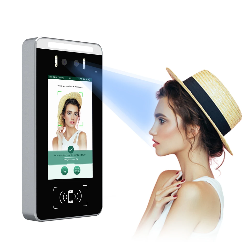 Thinmoo IP56 Waterproof Face Recognition Nfc  Access Control System with Ready Software Video Doorphone