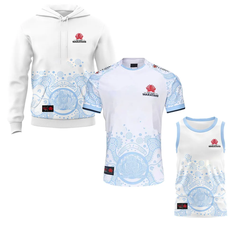 جديد 2025 2026 NSW الرجبي وراتا جيرسي سترة هوديي أستراليا nsw waratahs الرجبي قميص بولو سترة