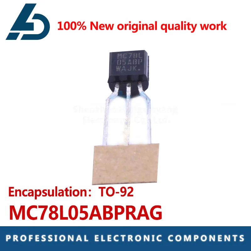Mc78l05abpragは-92リニア電圧レギュレーターにパッケージ化され、100ma 5〜24v