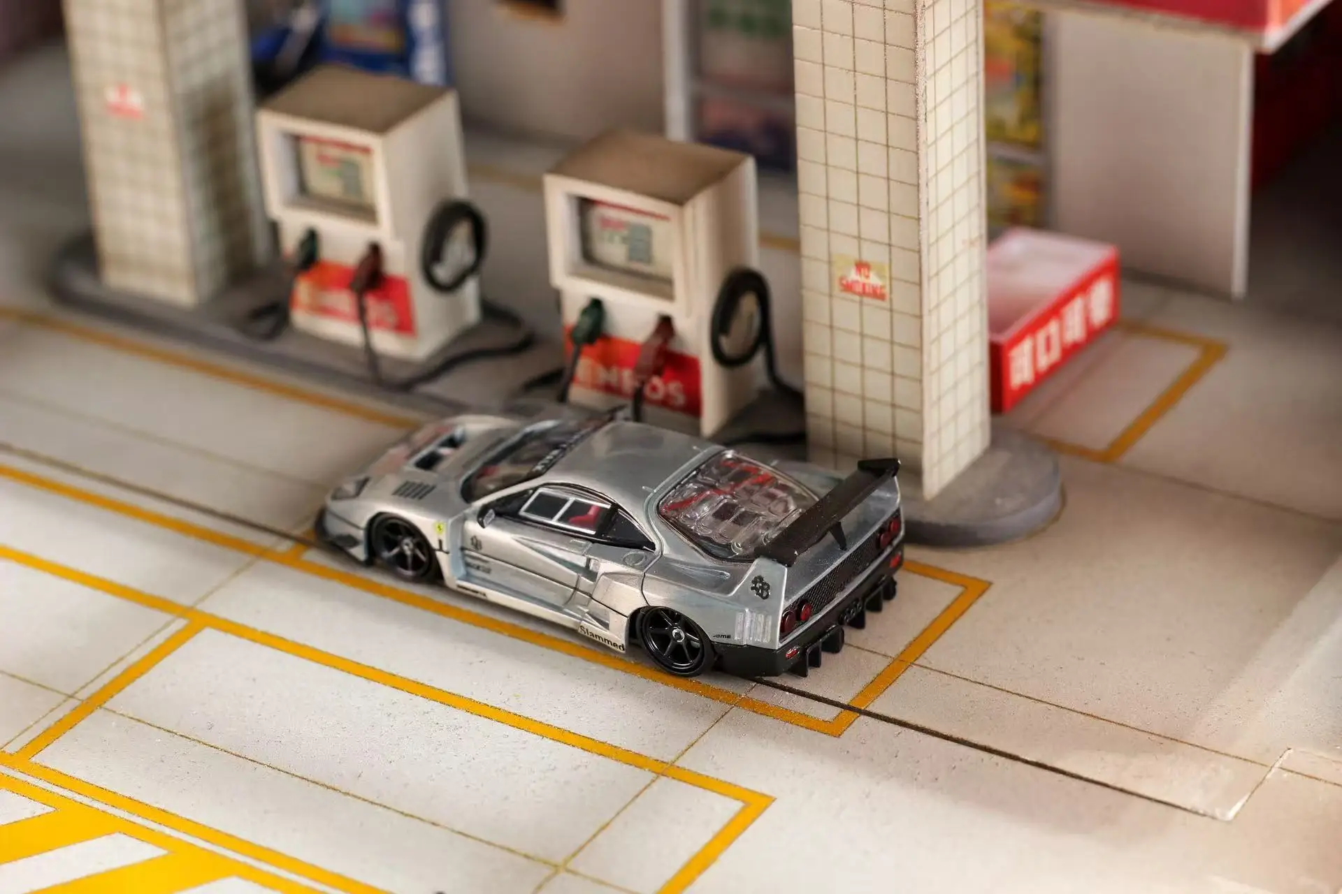 予約注文-sw-1-64-lbwk-f40-raw-chase-ダイキャストモデルカー