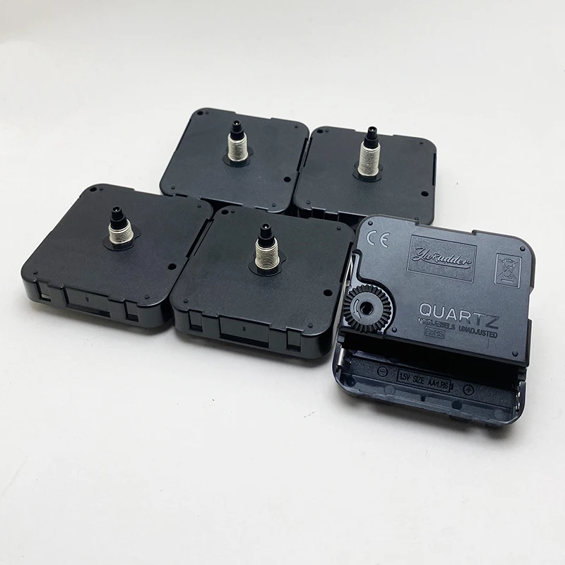 آلية حائط صامتة من نوع البطارية غير المحدودة مع إضاءة عالية 9012 ملحقات عقارب فضية يمكنك صنعها بنفسك حركة ساعة كوارتز