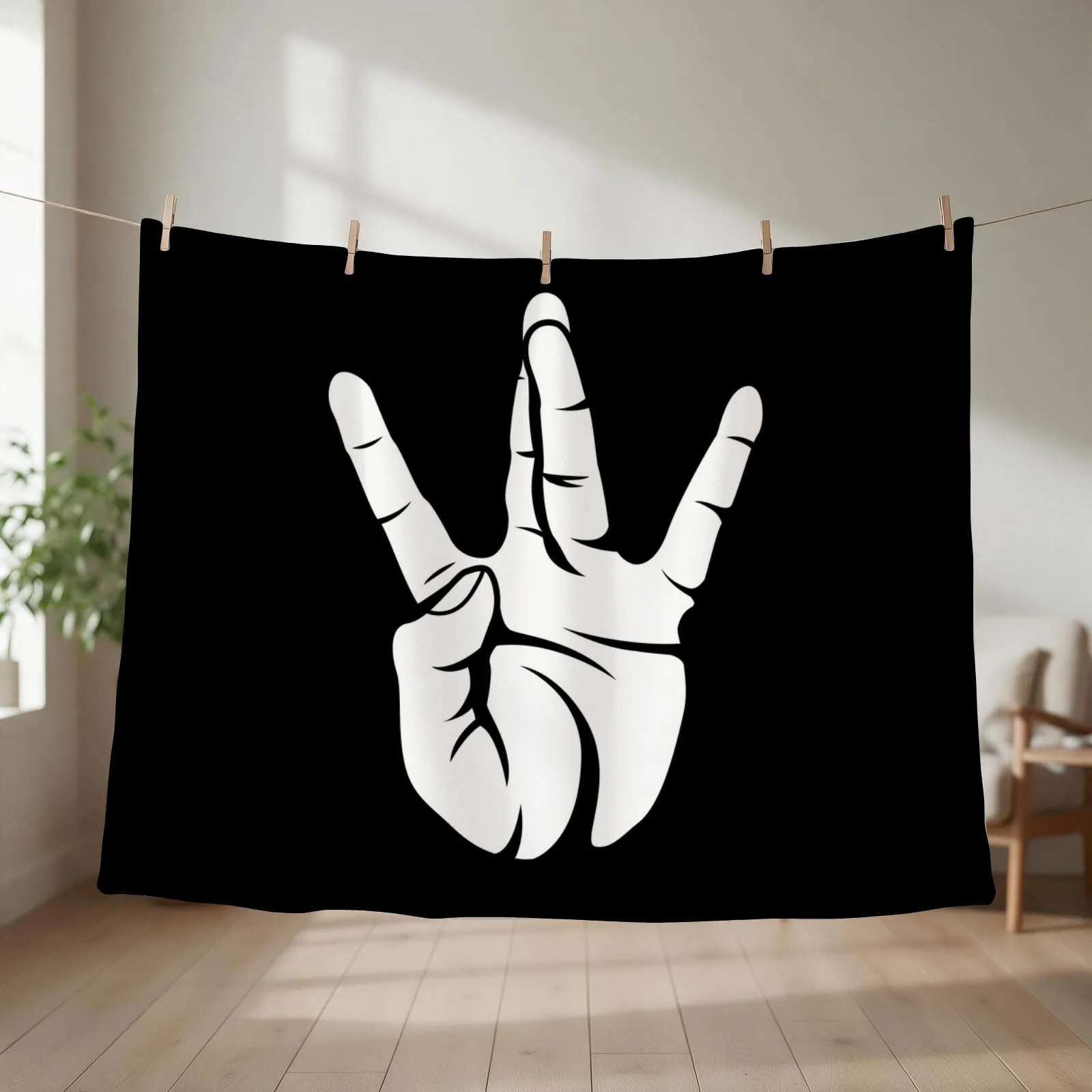Westside West Coast Rap Hip Hop Hand Sign Throw Blanket Sleeping Bag Kid'S Blankets For Baby for sofa Blankets