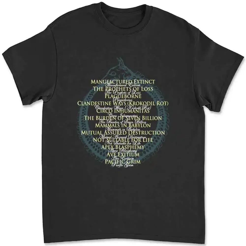 Authentic Cattle Decapitation Band Anthropocene Extinction T-shirt V3DK