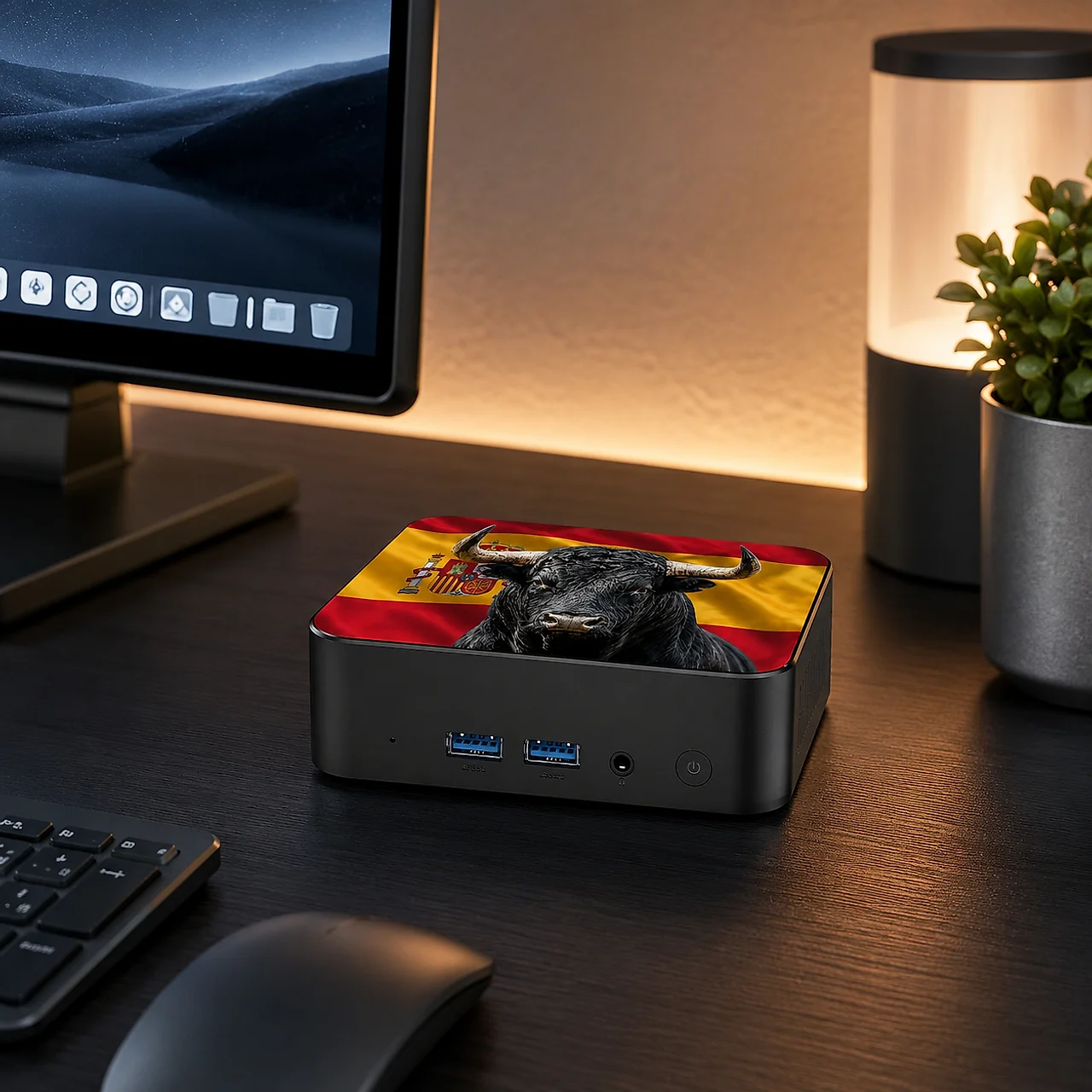 Brand +Portable Mini PC Computer Intel Core i9-8950HK 16GB RAM 1/2TB SSD FHD Bluetooth WiFi6 Windows 11 Gaming Office 4K HDMI view 6