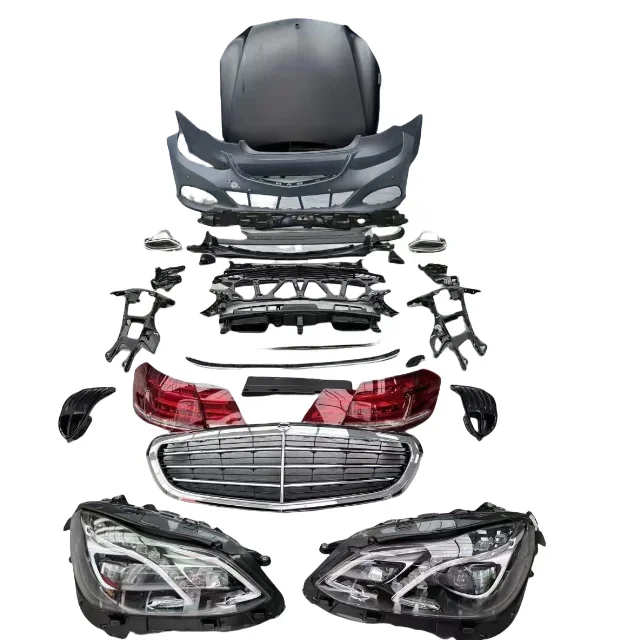 

High Quality Body Kit For 2008 W212 Upgraded To 2015 Exterior