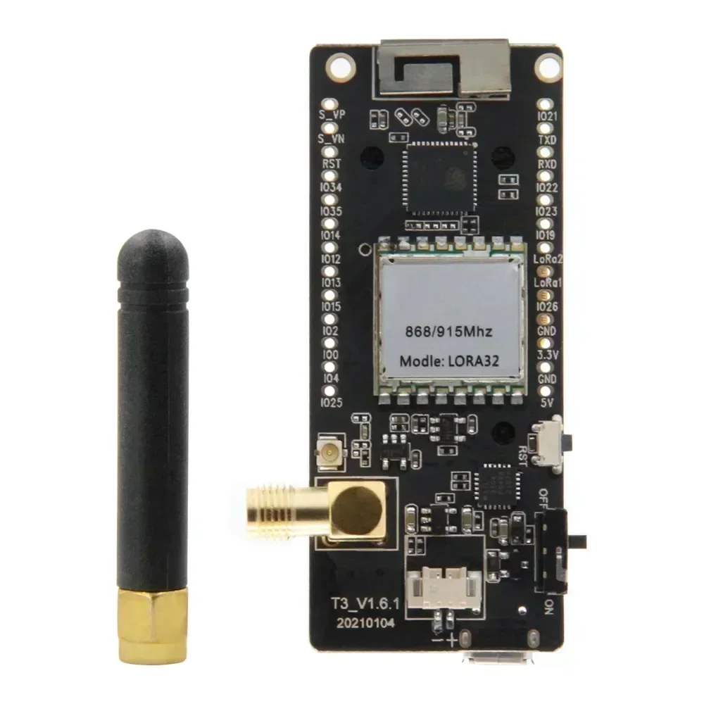 

Беспроводной модуль TTGO V2 1 для ESP32 433 МГц для OLED и SD-карты с режимом сна низкой мощности и автоматическим контролем усиления