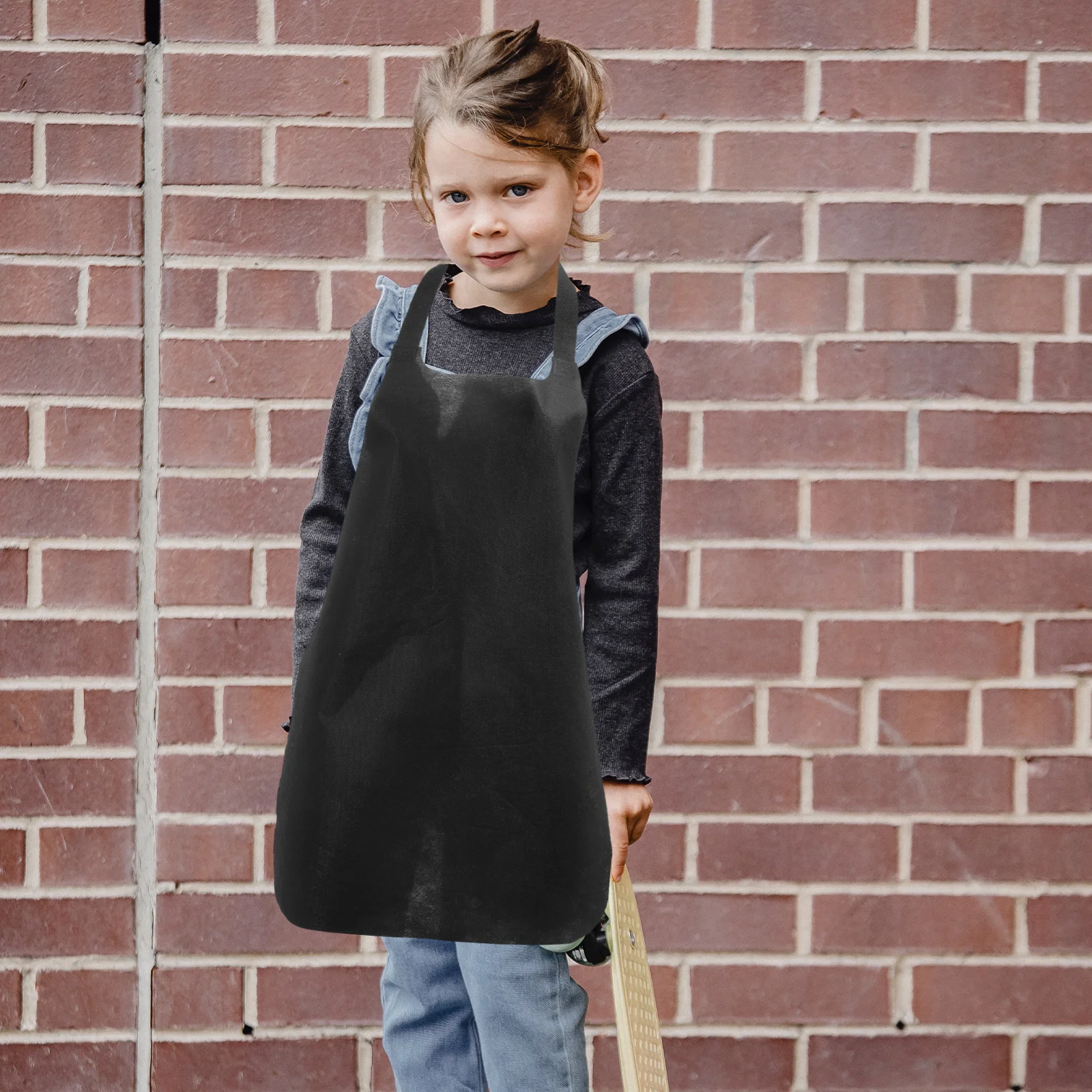 

11pcs BBQ Apron Disposable NonWoven Unisex Kitchen Thickened Waterproof Sleeveless Kids Painting Cooking Restaurant Home