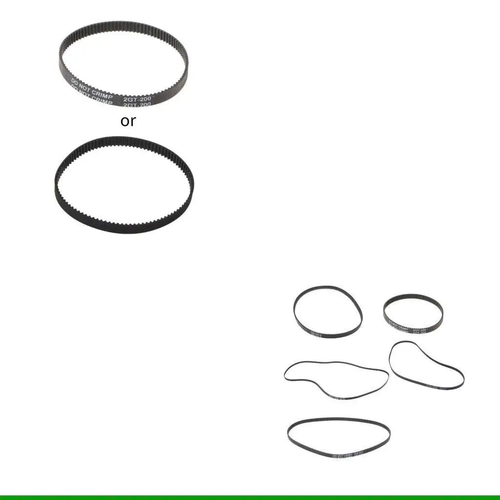 

U55C 3D-принтер GT2 Ремень ГРМ с закрытыми петлями из стекловолокна Резиновый синхронный ремень