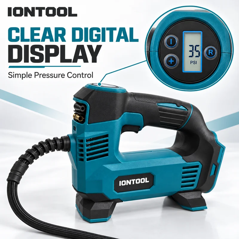IONTOOL DQB001 Gonfleur de pne - Cordless Inflator For Car Bike Ball avis et prix