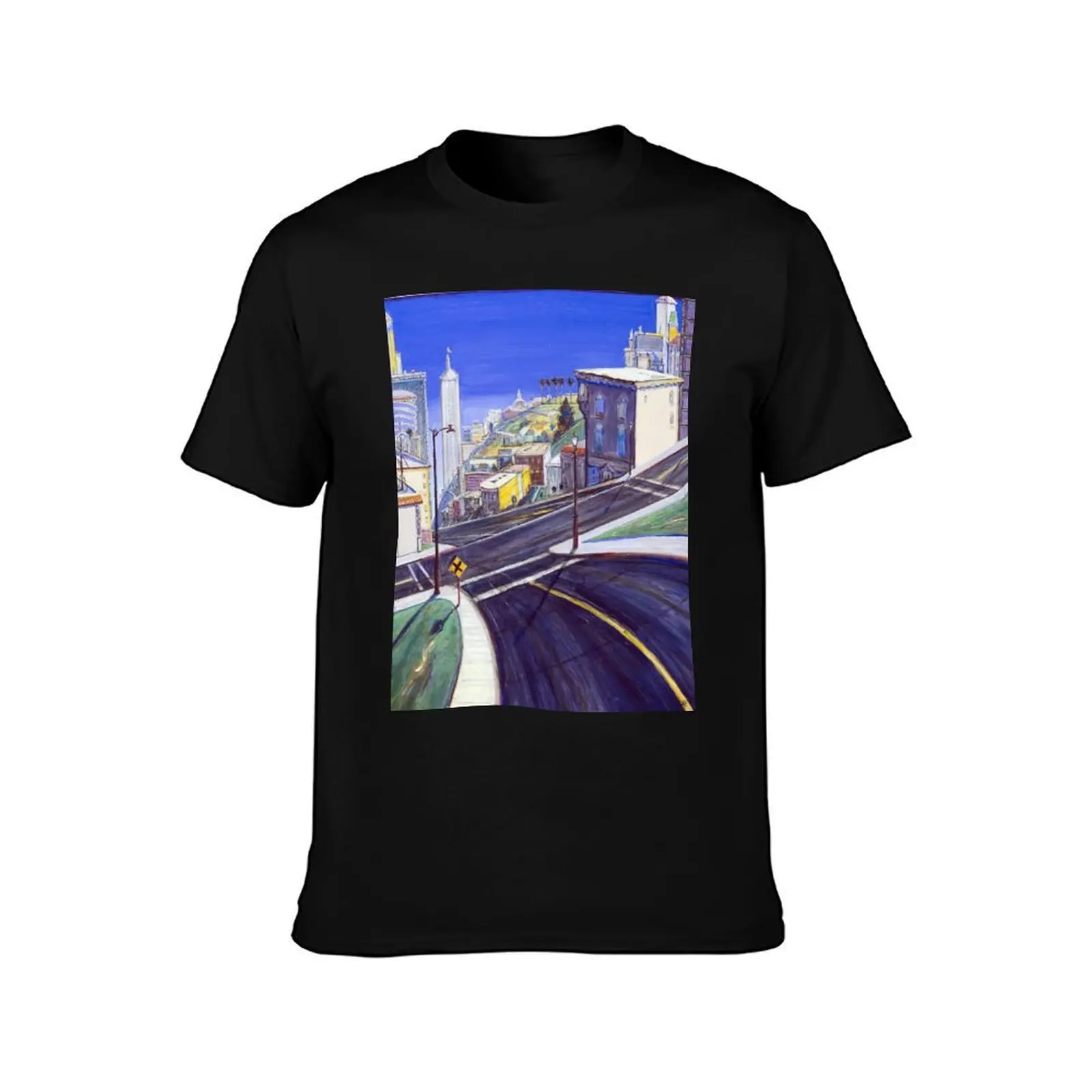 Wayne Thiebaud T-Shirt Work Duty Casual T-Shirt