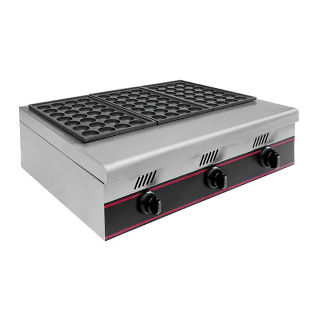 High Quality Gas Mini Pancake Maker Fish Ball Maker Dorayaki Cake Making Machine