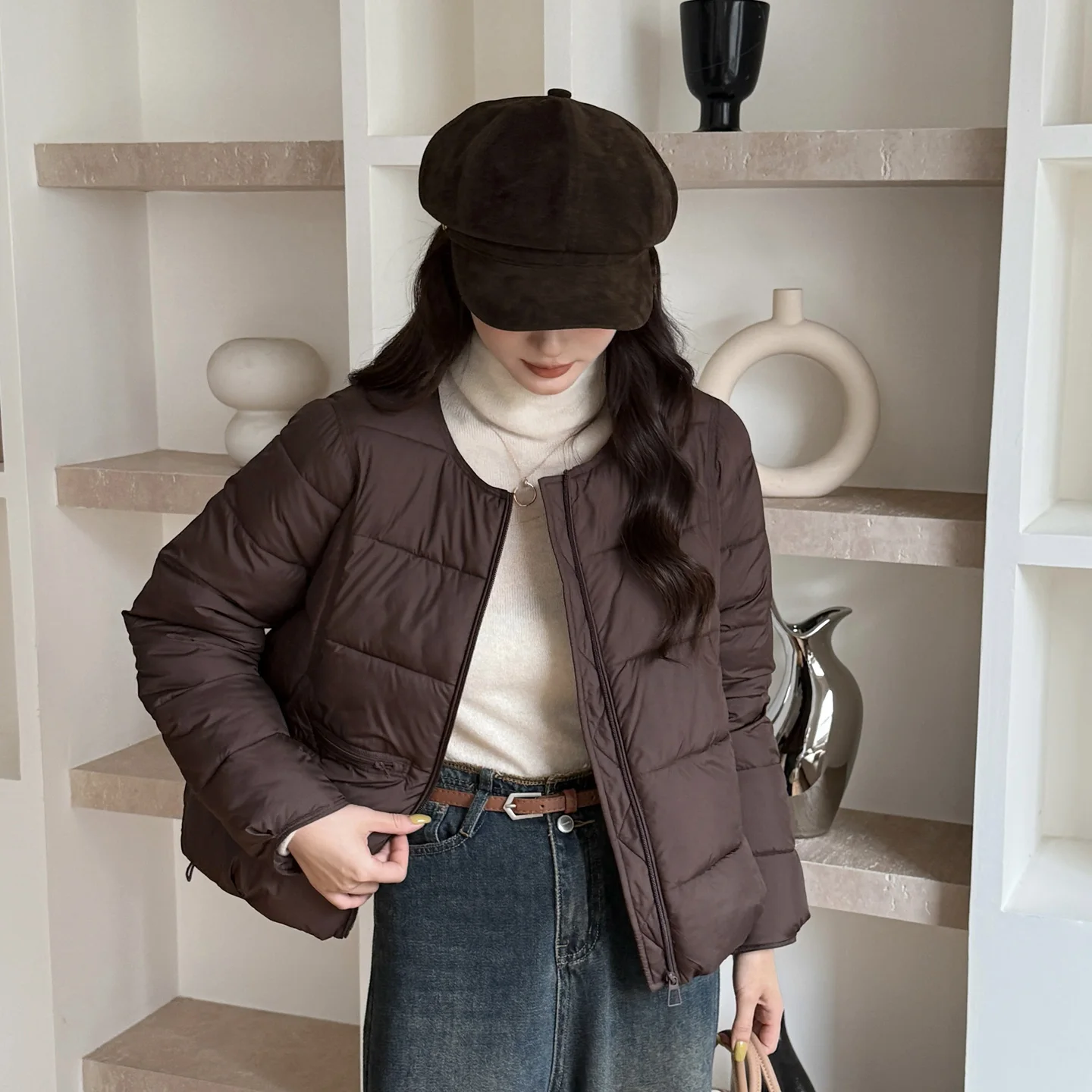 

Parka For Woman Womens Tassel Decorated Fringe Details Hanging Elements Decorative Accents Playful Additions Fun Bold Beautiful