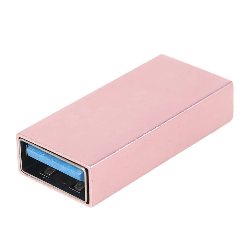 Metall USB 3,0 Buchse zu Buchse Adapter Hochgeschwindigkeits-USB 3,0 Koppler Extender Konverter für PC Laptop USB Datenkabel Drops hip