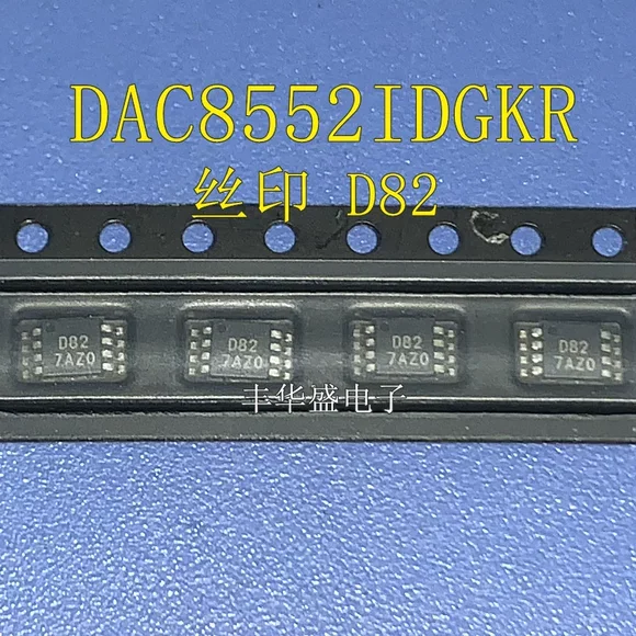 

10Pcs~50Pcs Original DAC8552IDGKR D82 MSOP8