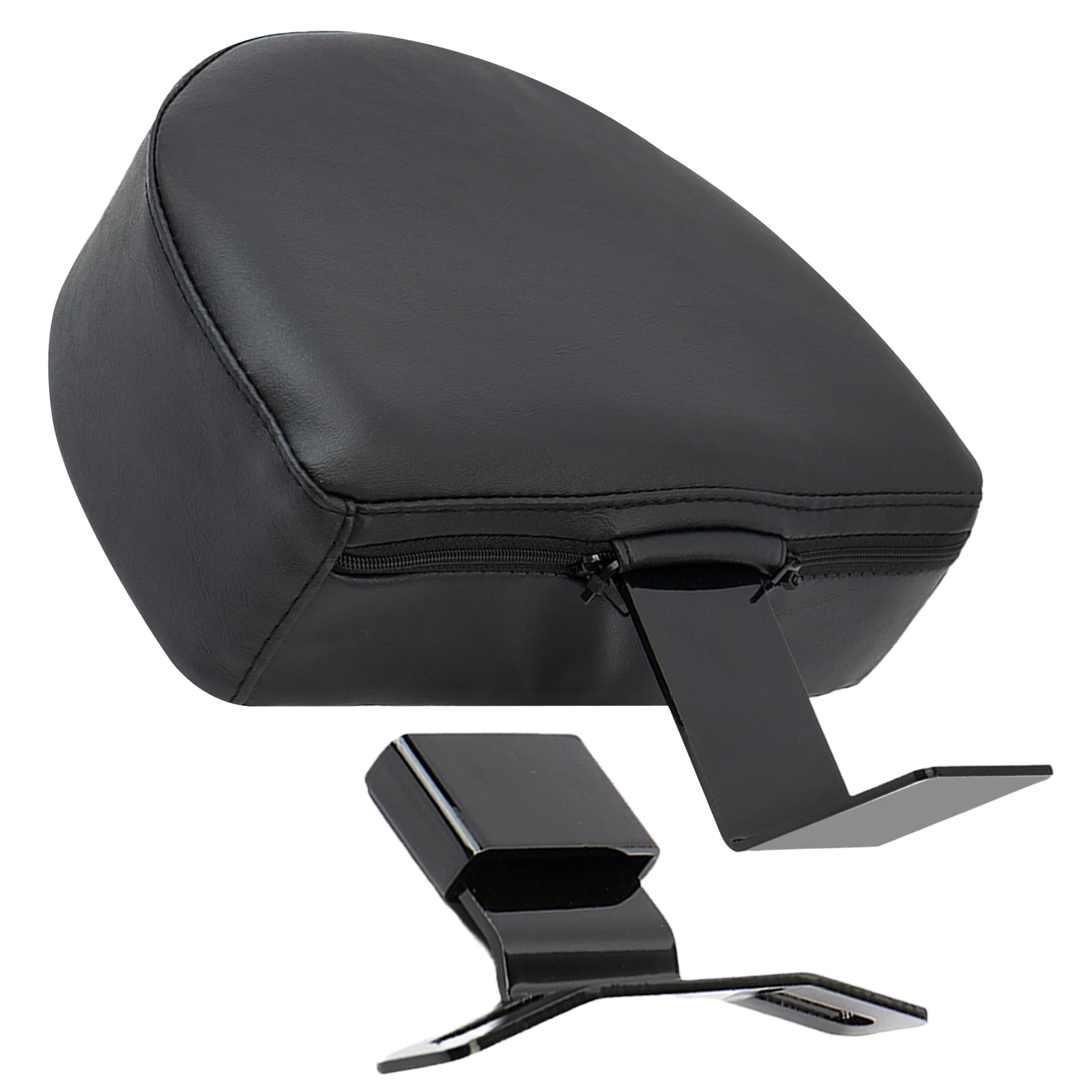 

Mokitdora Driver Backrest Rider Back Rest with Pad for Harley 2007-2017 Softail Heritage FLSTC & Fat Boy FLSTF