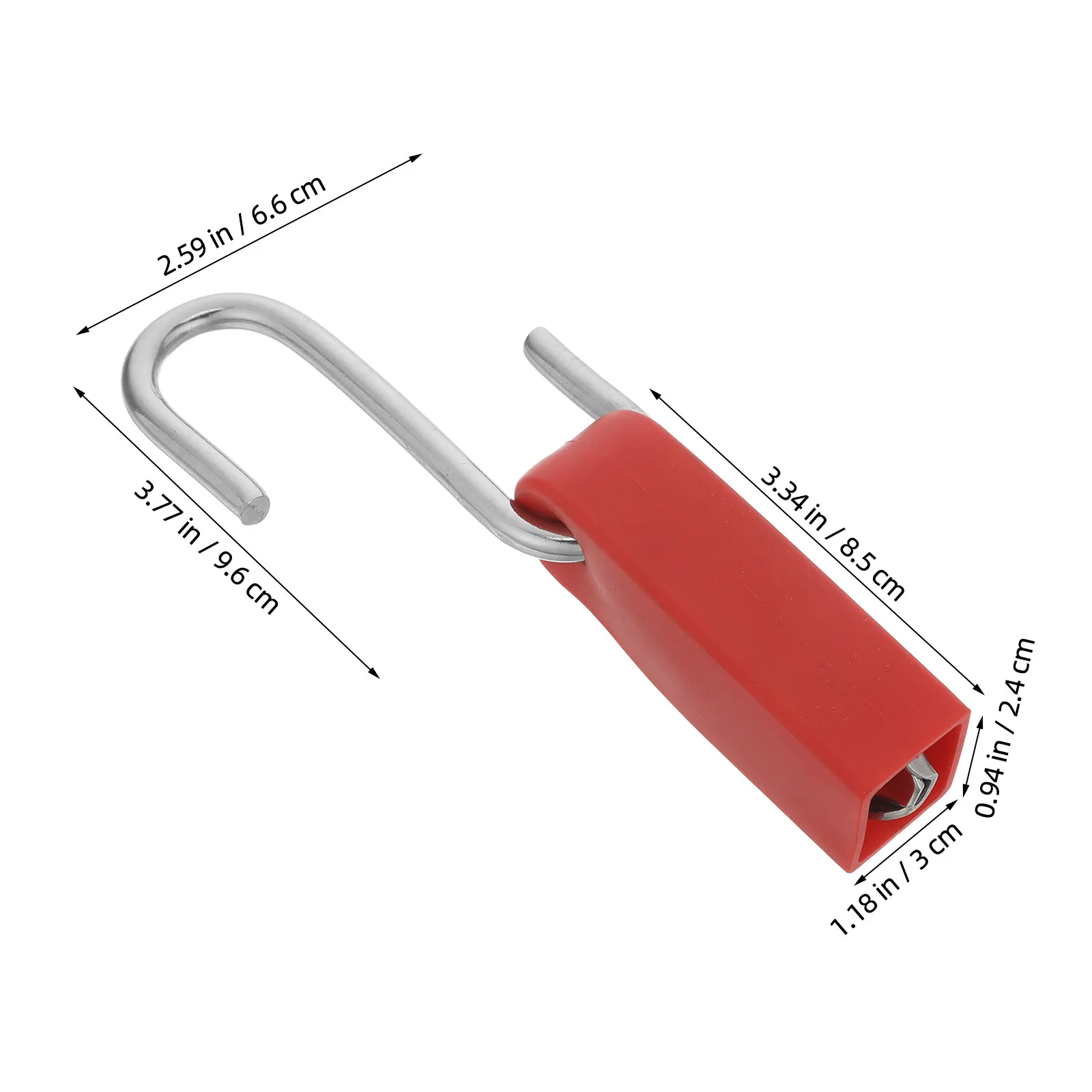 Swimming Pool Lane Rope Tightener Stainless Steel S Hook Scratch Proof Lane Line Tensioner Pool Accessory for Training