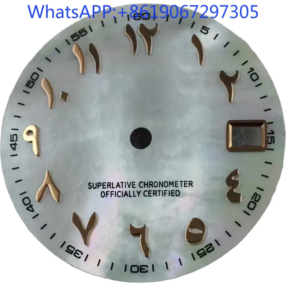 MOP الأرقام العربية الرياضة الغوص ساعة الطلب مناسبة ل NH35/36 الحركة التلقائية nh35 حالة وزارة الدفاع أجزاء الساعات للرجل