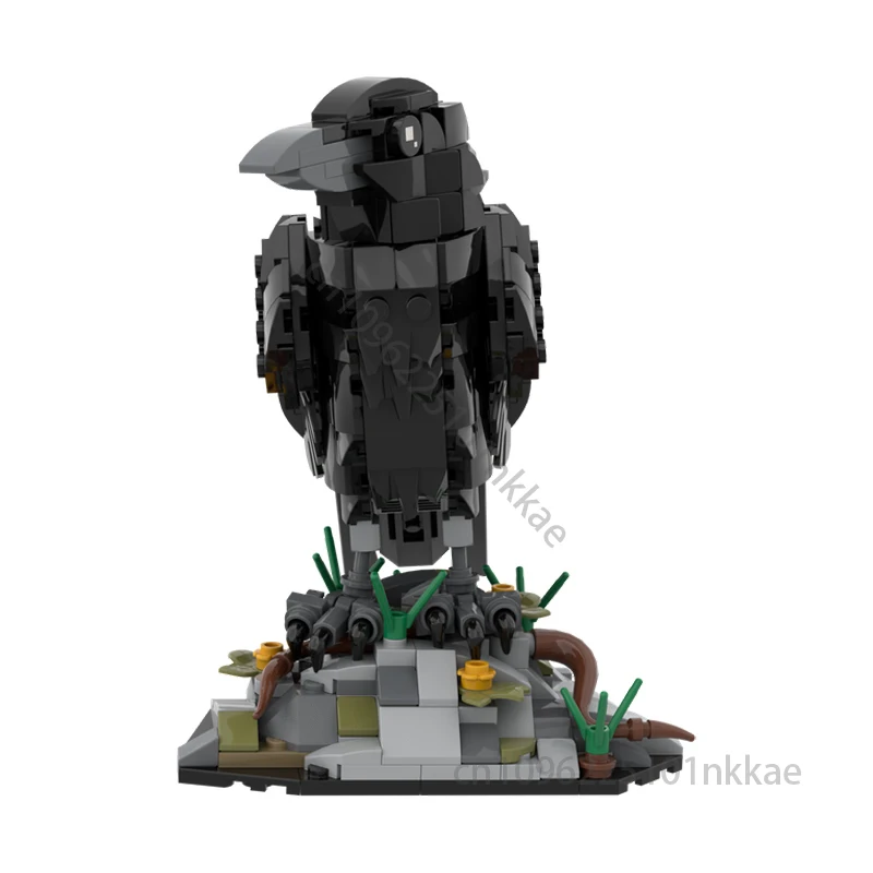 NIEUWE MOC Clever Raven bouwstenen Model Intelligente Vogels DIY Animal Series Montage Bricks Kinderen Speelgoed Verjaardag Kerstcadeaus