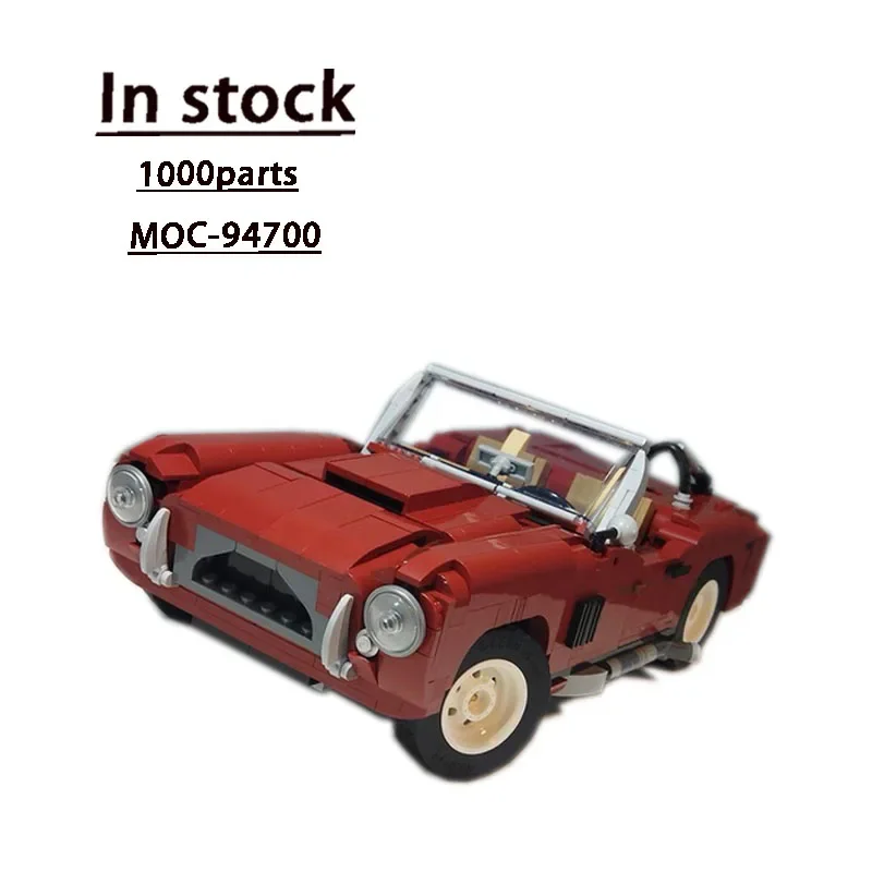 

MOC-94700 Red Glasses New Sports Car Racing Building Blocks 1000 Parts MOC Creative Boys Kids Building Blocks Toy Gifts