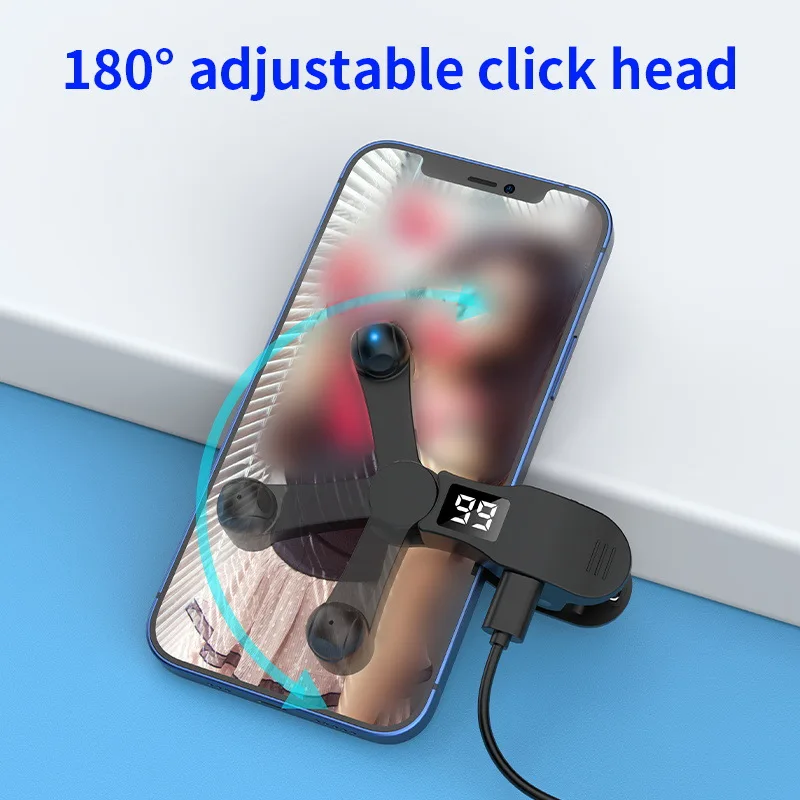 Slient Screen Auto Clicker Simulated Finger Clicking for Smart Phone App Video Live Streaming Screen Touch Tripods Tapper Device